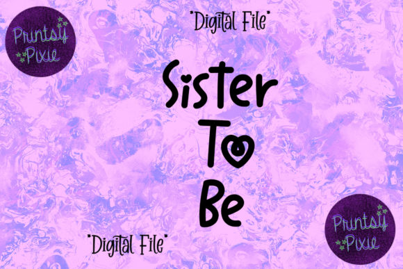 Announcing a New Sister: Pregnancy Joy