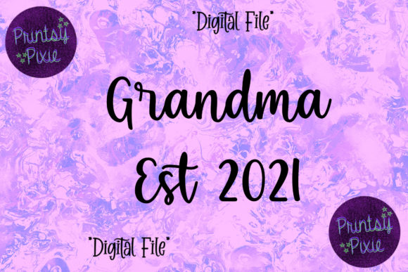 Announcing Grandma Est 2021 Pregnancy