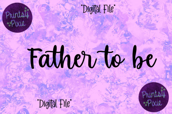 Announcing the Big News: Father to Be Pregnancy Announcement