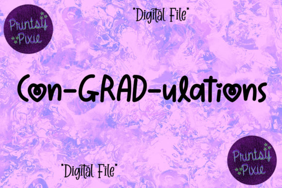 Celebrate Graduation with Con-GRAD-ulations