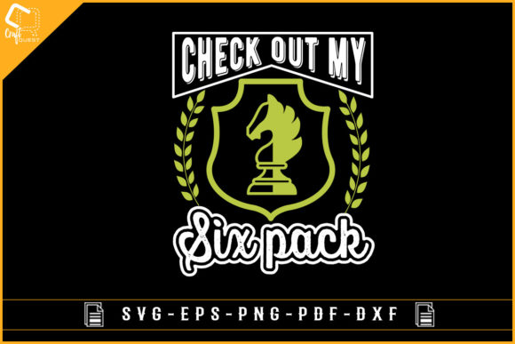 Check out My Six Pack Chess Funny Design: A Unique Addition to Your Creative Projects