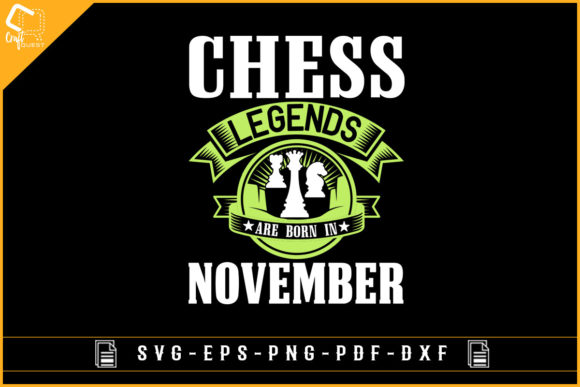 Chess Legends Are Born in November Shirt: A Perfect Gift for Chess Enthusiasts