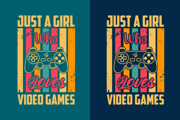 Just a Girl Who Loves Video Games Tshirt: A Must-Have for Gaming Enthusiasts