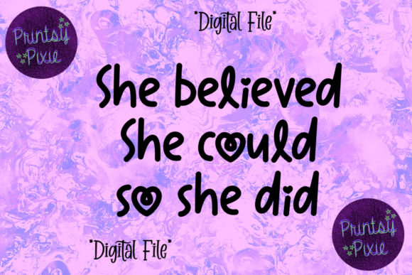 She Believed, So She Achieved Her Goals